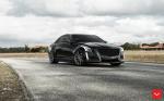 Cadillac CTS-V on Vossen Wheels (VFS-10) 2018 года